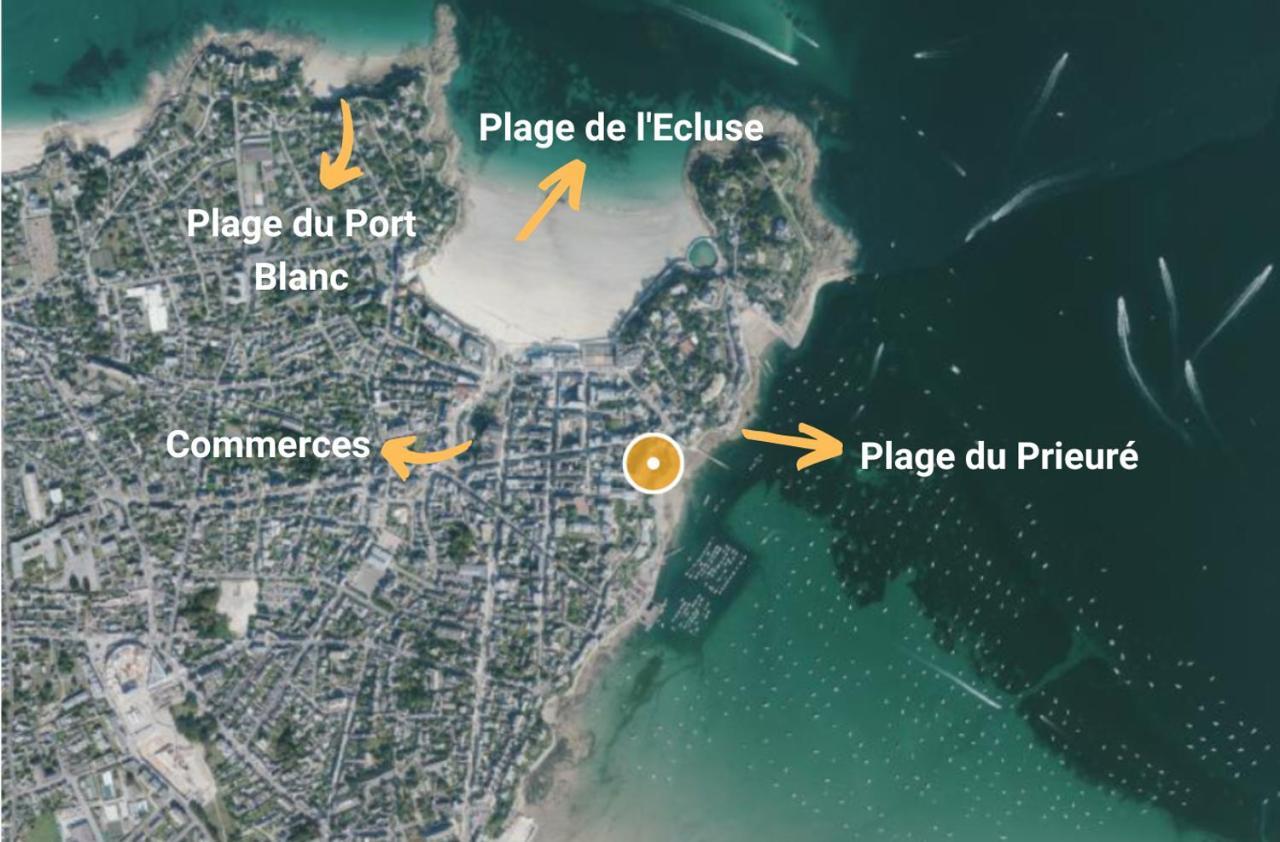Sunshine - Appartement 2Pers - Terrasse Vue Mer - Dinard Luaran gambar